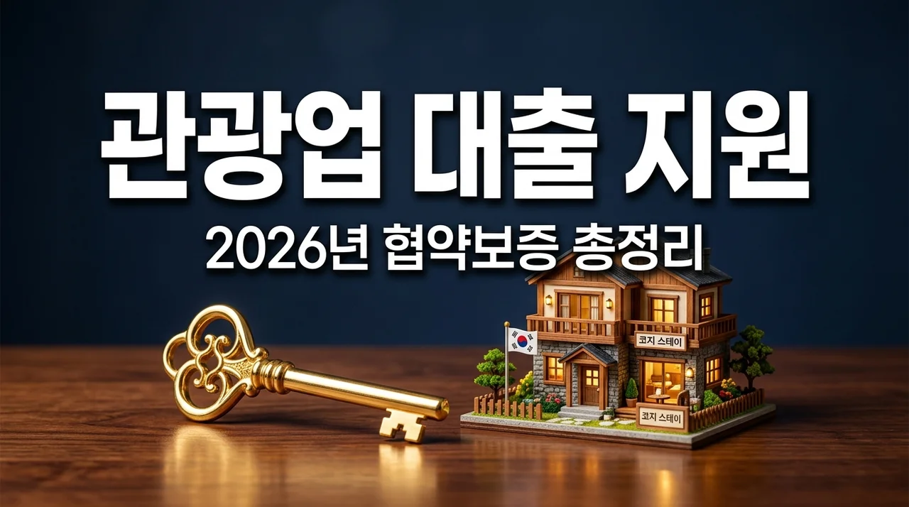 2026년 영세관광사업자 금융지원 협약보증 신청 및 농협은행 대출 조건 총정리