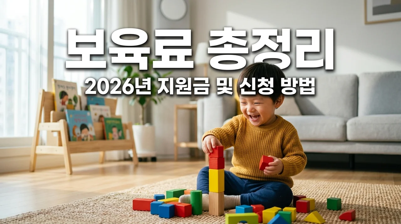 2026년 영유아보육료 지원 금액 및 신청 방법: 어린이집 입소 전 주의사항 총정리