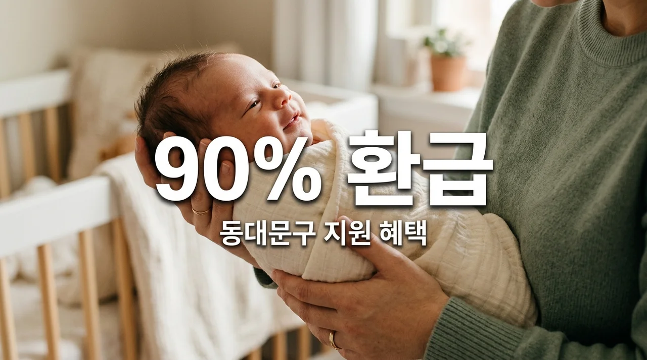 산모 신생아 건강관리 본인부담금 90% 환급 받는 방법 (동대문구 기준)