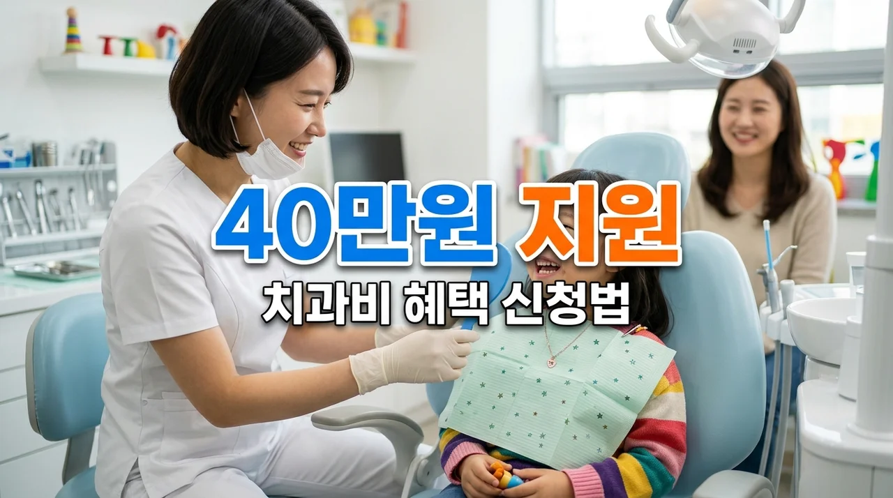 아동 청소년 치과비 40만원 지원 신청방법 및 비급여 혜택 총정리