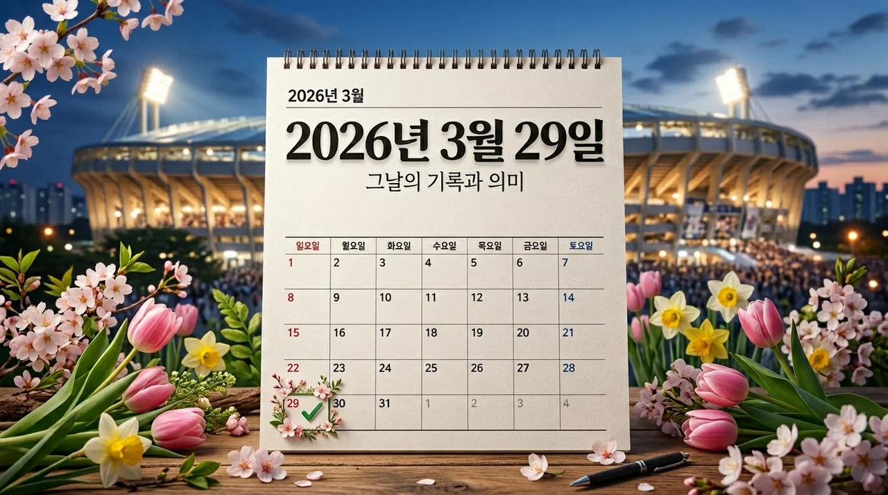 2026년 3월 29일 기록: 그날의 주요 이슈와 의미 되짚어보기