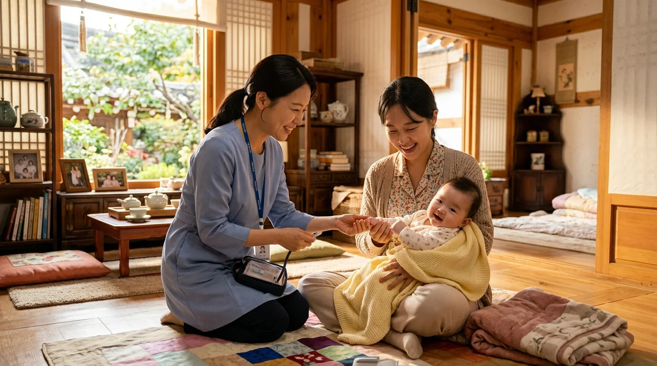 완도군 산모님들 주목! 집으로 찾아오는 결혼이주여성 산모도우미 서비스 신청법