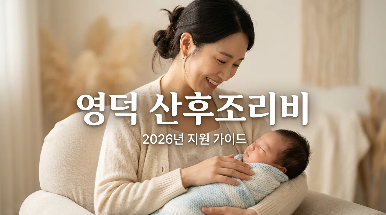 2026년 영덕군 산후조리비 지원 신청 방법 및 대상 총정리