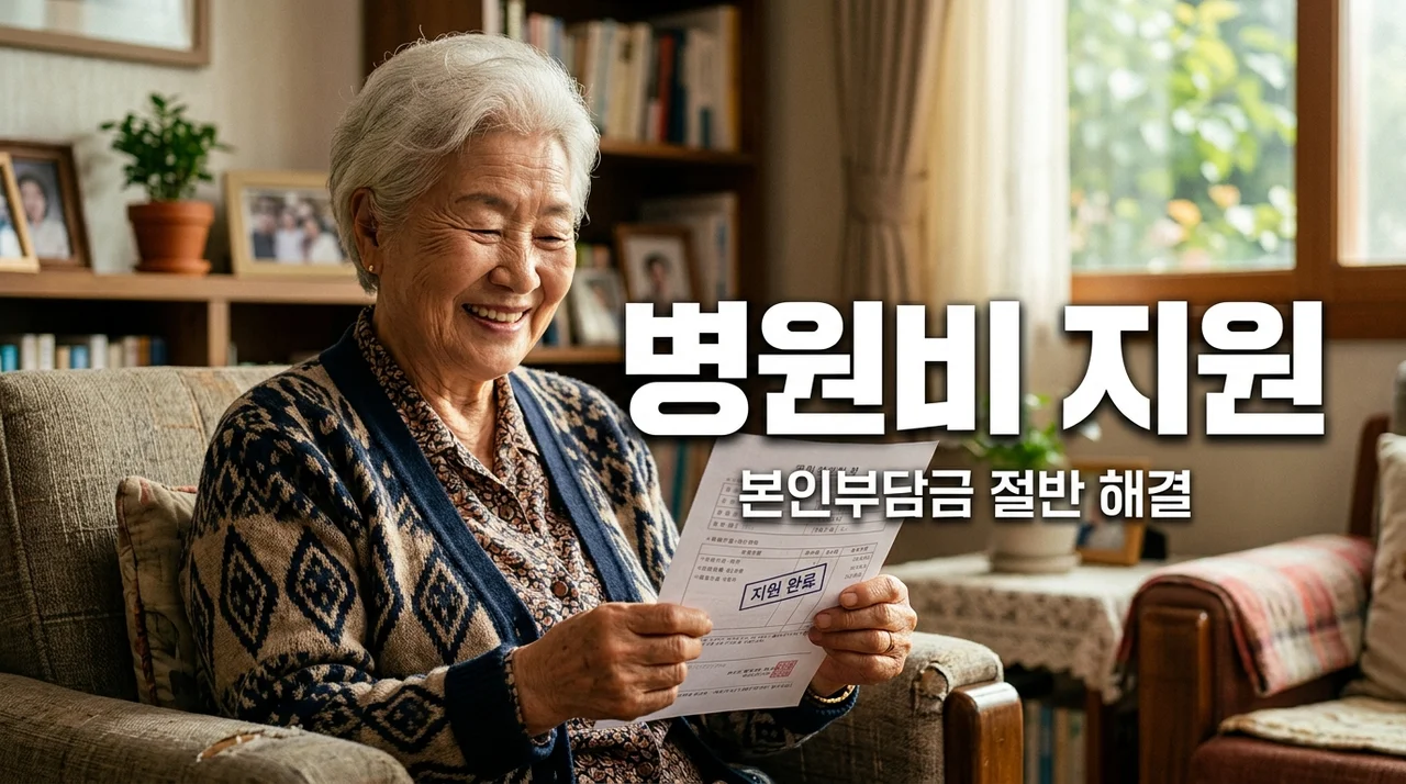 병원비 무서워서 참으시나요? 저소득층 본인부담금 50% 지원 혜택