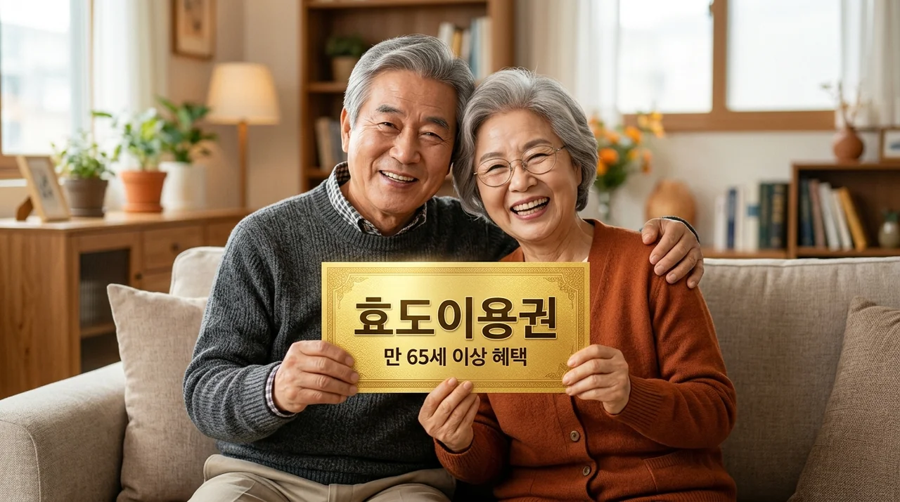 소득 상관없이 다 드려요! 65세 이상 어르신 전용 효도이용권 총정리