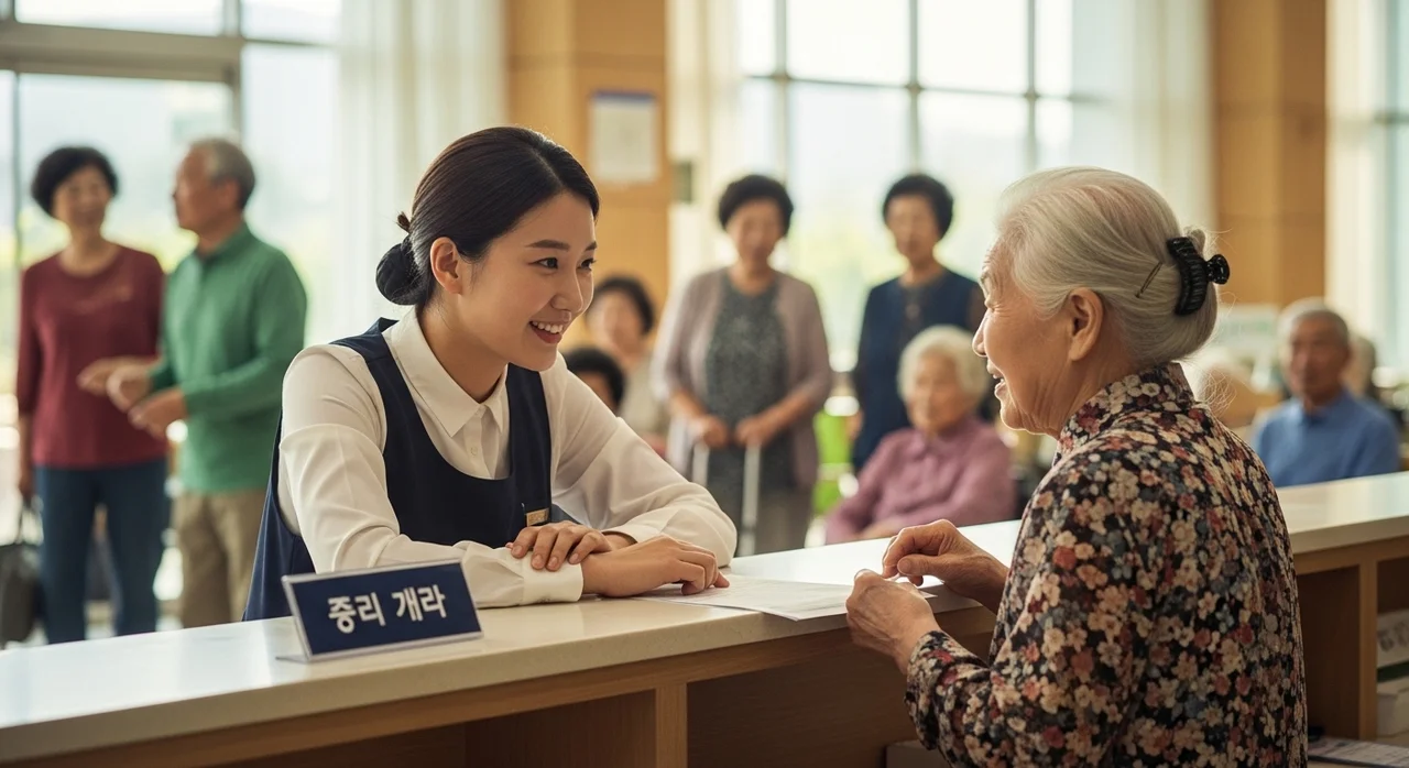 주민센터 방문 신청 절차