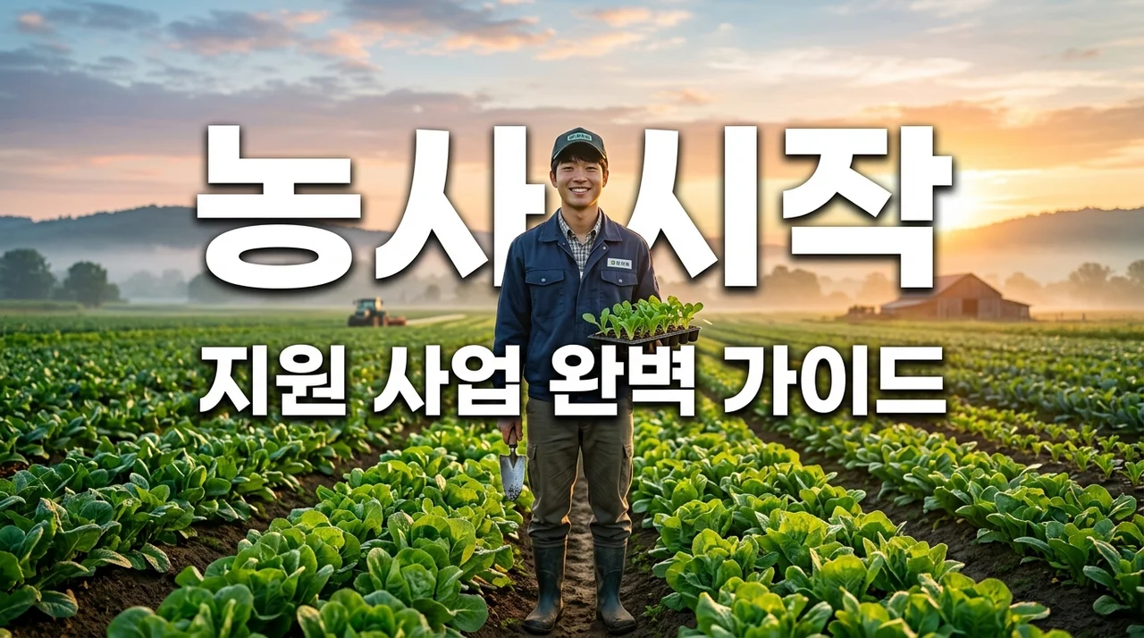 내 땅 없이도 농사 시작하세요: 농지 지원 사업 대상 및 서류 총정리
