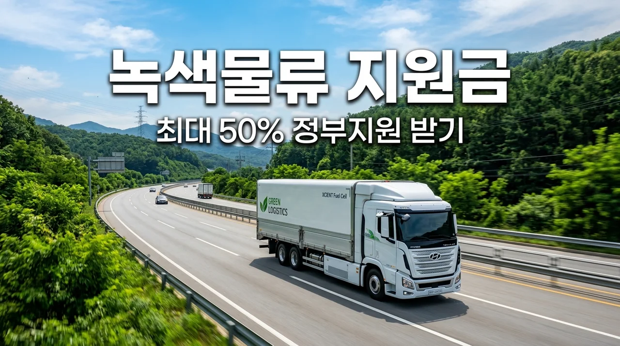 녹색물류전환사업 지원금 신청 방법: 화주·물류기업 온실가스 감축 50% 받기