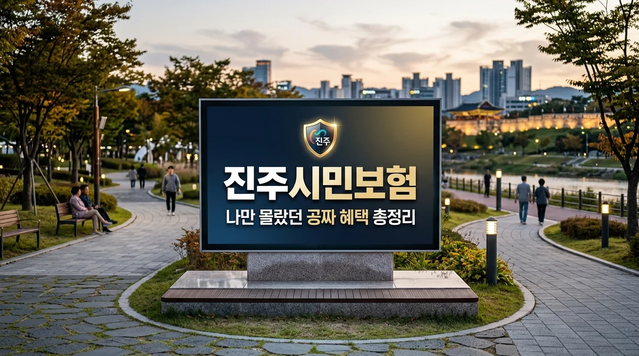 진주시민이면 자동 가입! 나만 몰랐던 진주시 시민안전보험 혜택 총정리