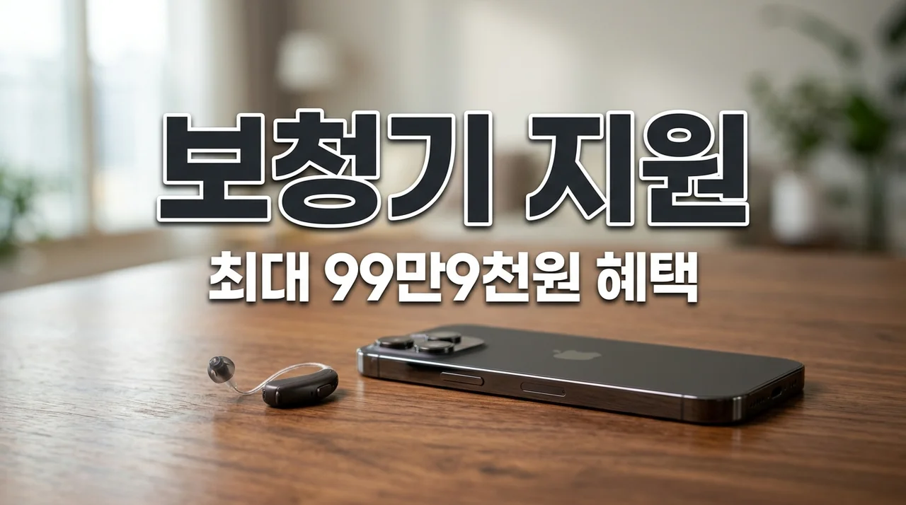 옹진군 노인 보청기 지원 대상 및 신청방법 (최대 99만9천원 지원)