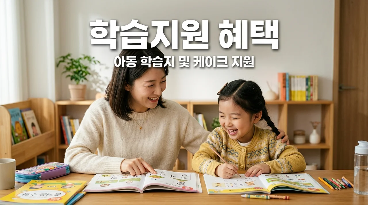 저소득 아동 학습지원 및 생일 케이크 혜택 신청 방법 총정리