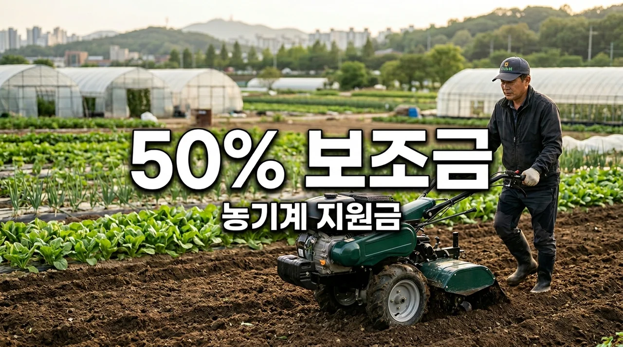 수원시 농업용 관리기 구입 지원 50% 보조금 신청 방법 2026년