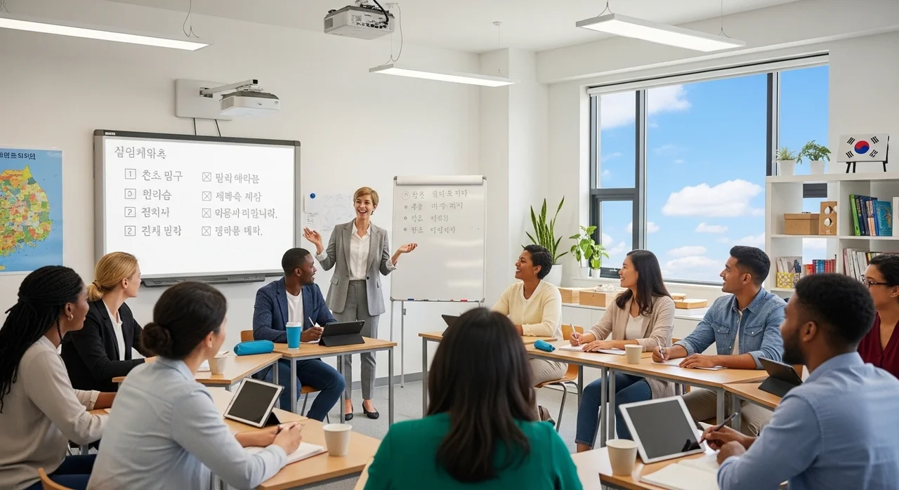 무료 한국어 교육 및 취업 연계 신청 방법