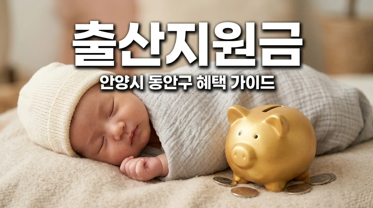안양시 동안구 출산지원금 임신축하금 신청 방법 첫째 200만원 셋째 1000만원
