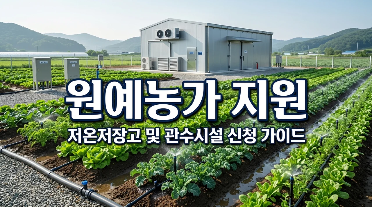 예천군 원예산업육성 지원 신청 방법! 2026년 저온저장고 관수시설 혜택 총정리