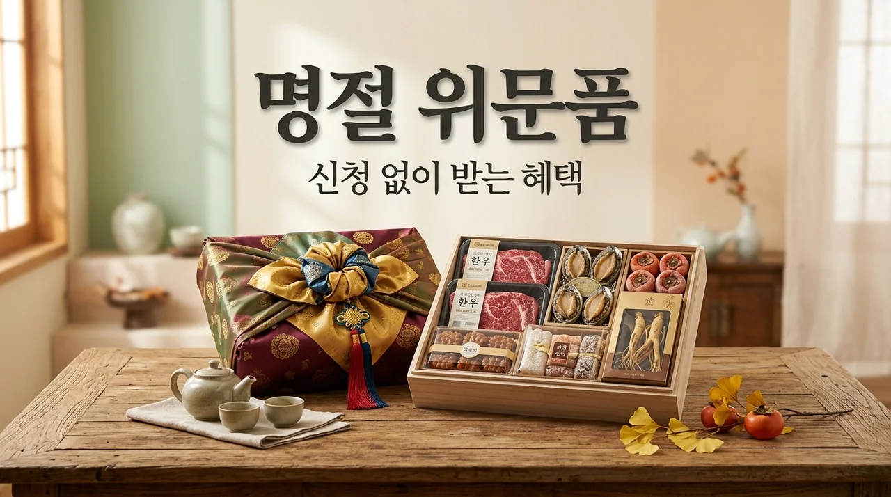 명절 위문품 지원 대상 확인법! 신청 안 해도 찾아오는 따뜻한 혜택 총정리