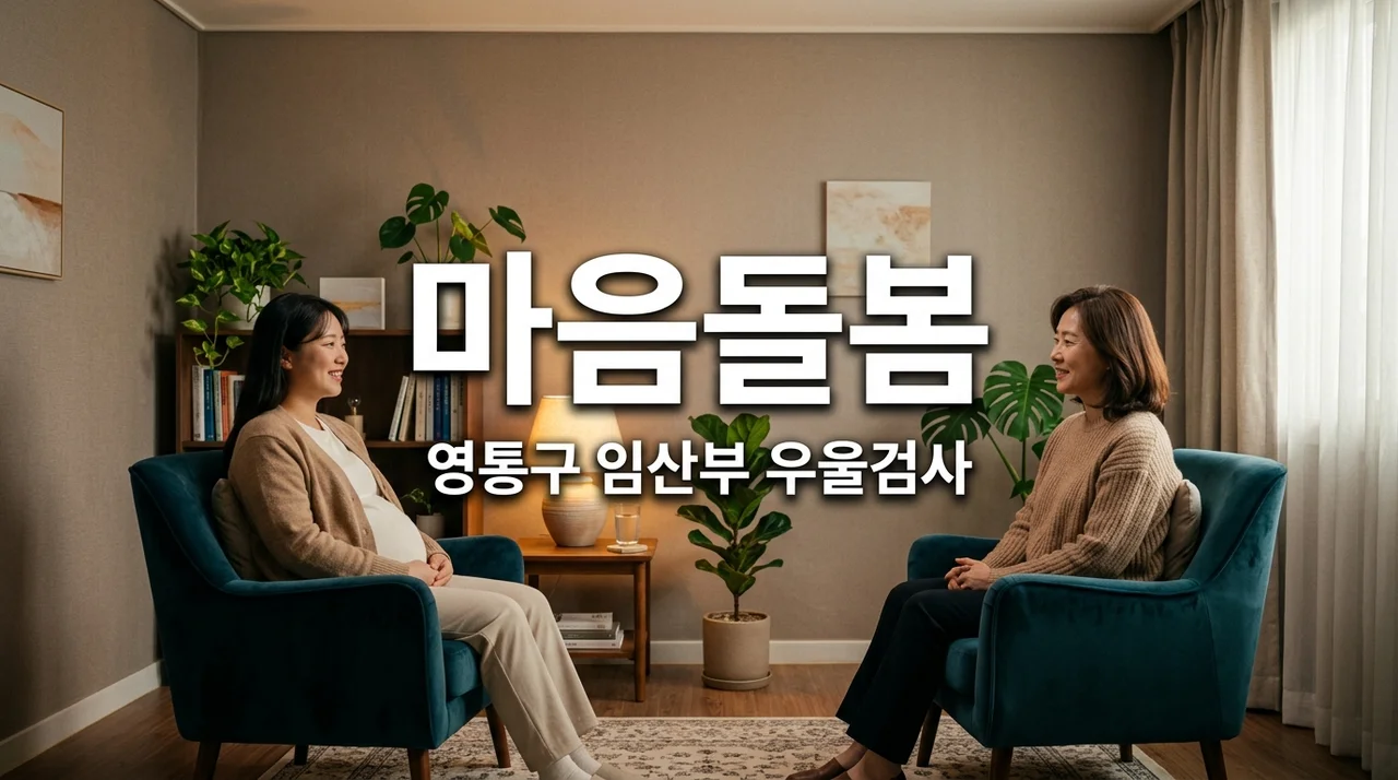 수원 영통구 임산부 무료 우울검사 신청 방법과 보건소 혜택 총정리