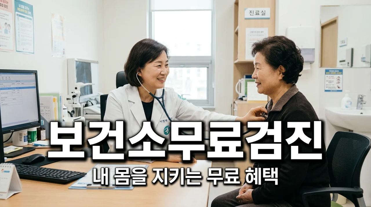 뒷목 잡기 전에 가세요! 보건소 심뇌혈관질환 무료 상담 혜택 총정리