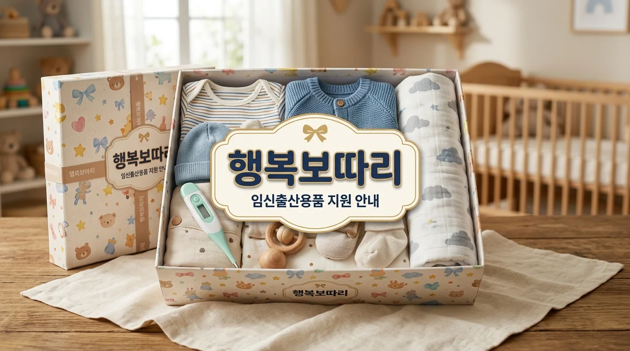 임신 출산용품 지원 모아모아 행복보따리 대상 및 정부24 신청방법 총정리