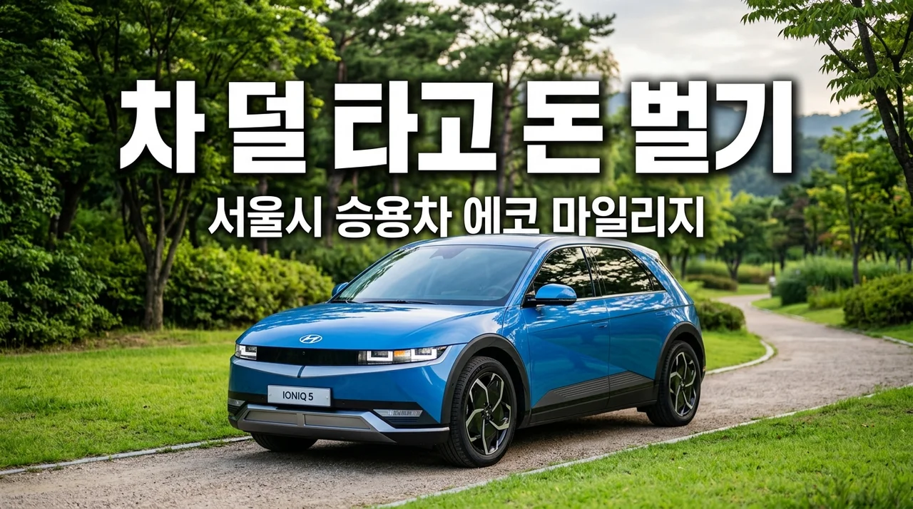 서울시 승용차 에코 마일리지 신청 방법, 주행거리 줄이고 최대 7만 원 받기