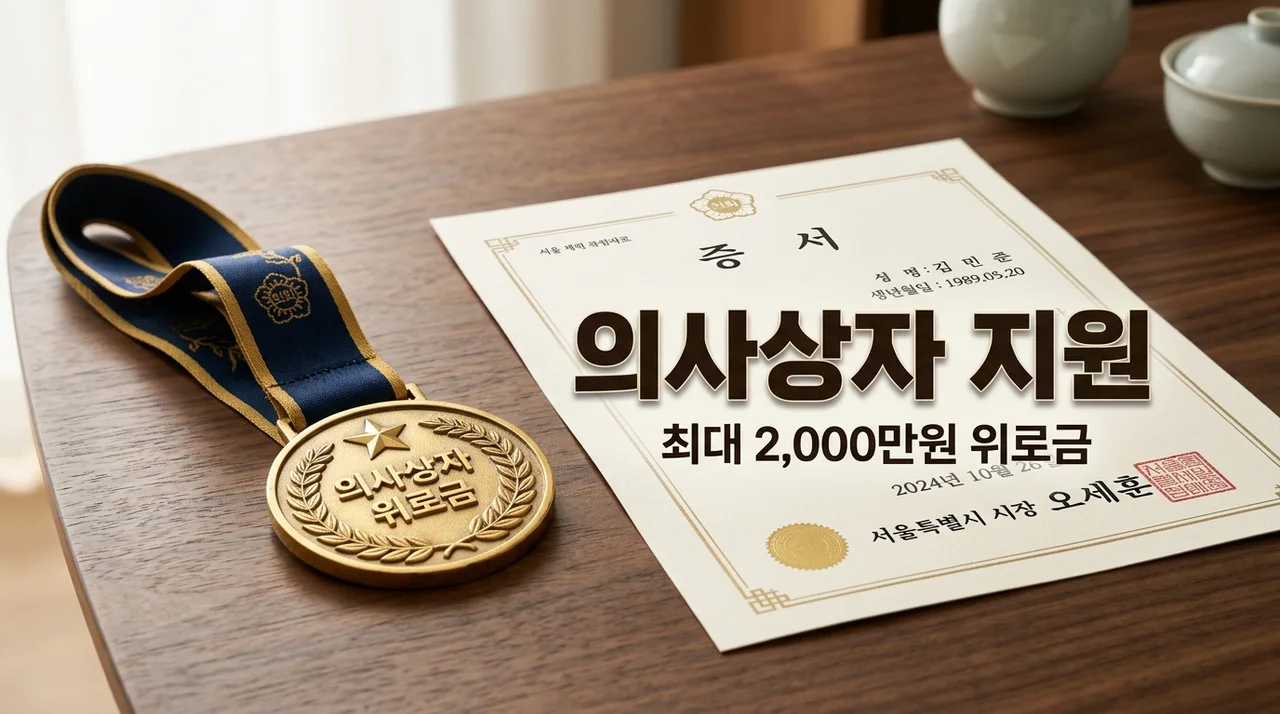 의사상자 특별위로금 신청방법 및 국가보상금 조건 완벽 정리