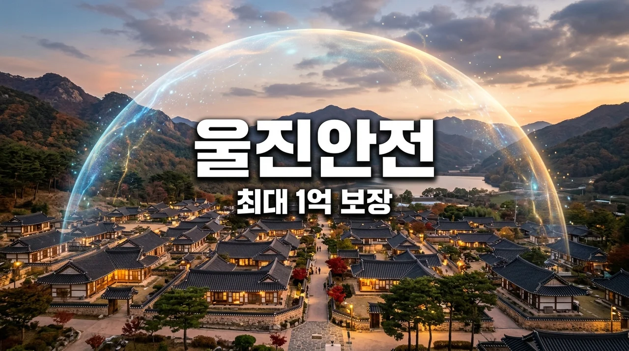 울진군 군민안전보험 2026년 자동 가입, 최대 1억 보장 정보