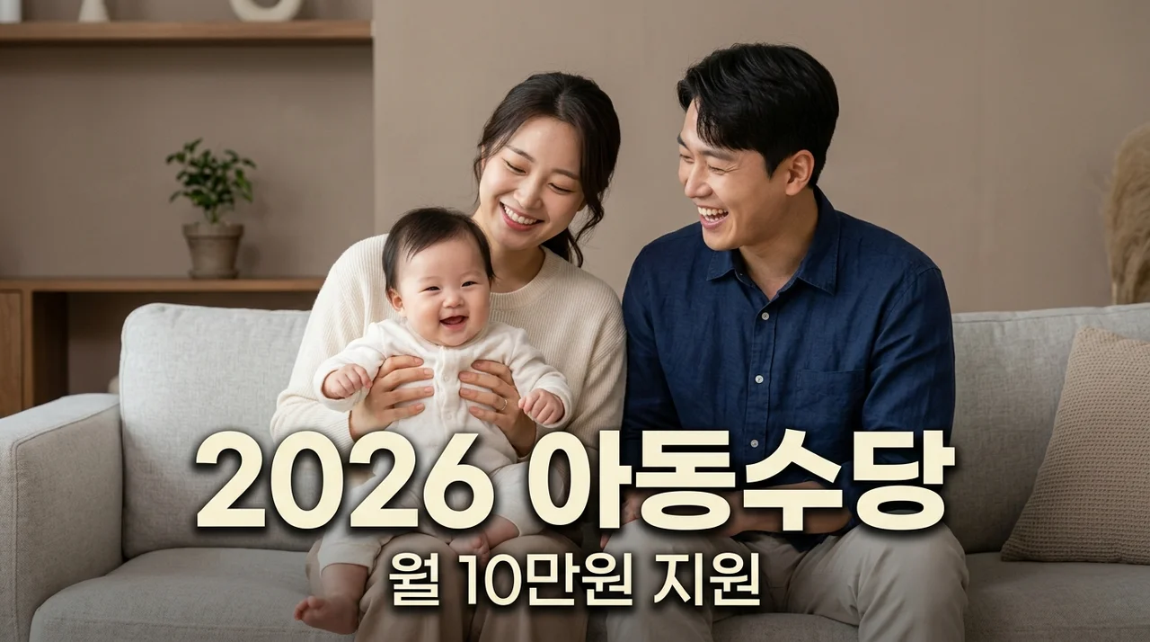 2026년 아동수당 신청 방법: 매월 10만원 지원 대상 및 복지로 활용법