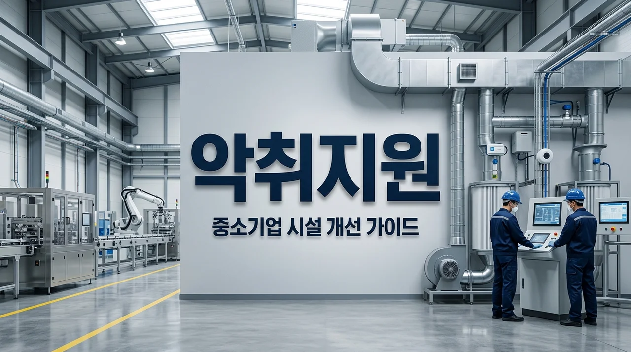 악취배출사업장 악취저감기술 지원, 중소기업을 위한 비용 절감 방법