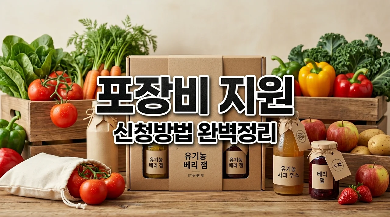 꾸러미 포장재 제작비 지원 신청방법 및 농산물 꾸러미 사업 총정리