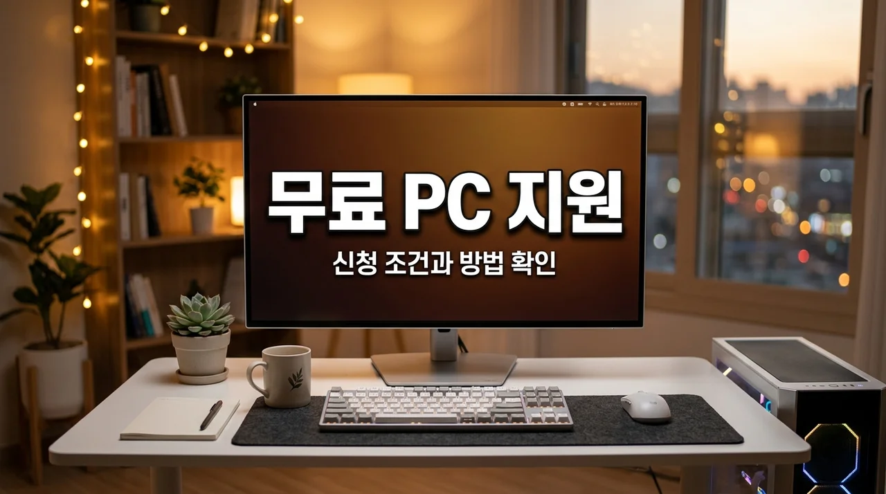 사랑의 PC 지원 신청방법 및 대상, 무료 컴퓨터 받는 법 총정리