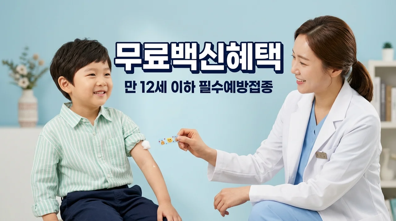 국가 필수예방접종 19종 무료 혜택! 만 12세 이하 지원 백신 총정리