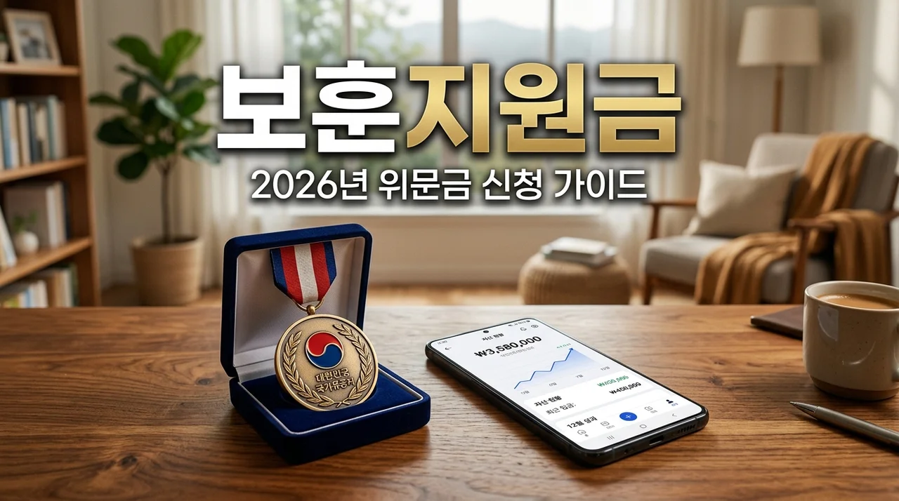2026년 보훈의 달 국가유공자 유족 위문 지원금 신청 방법 (3만원 10만원 지급)