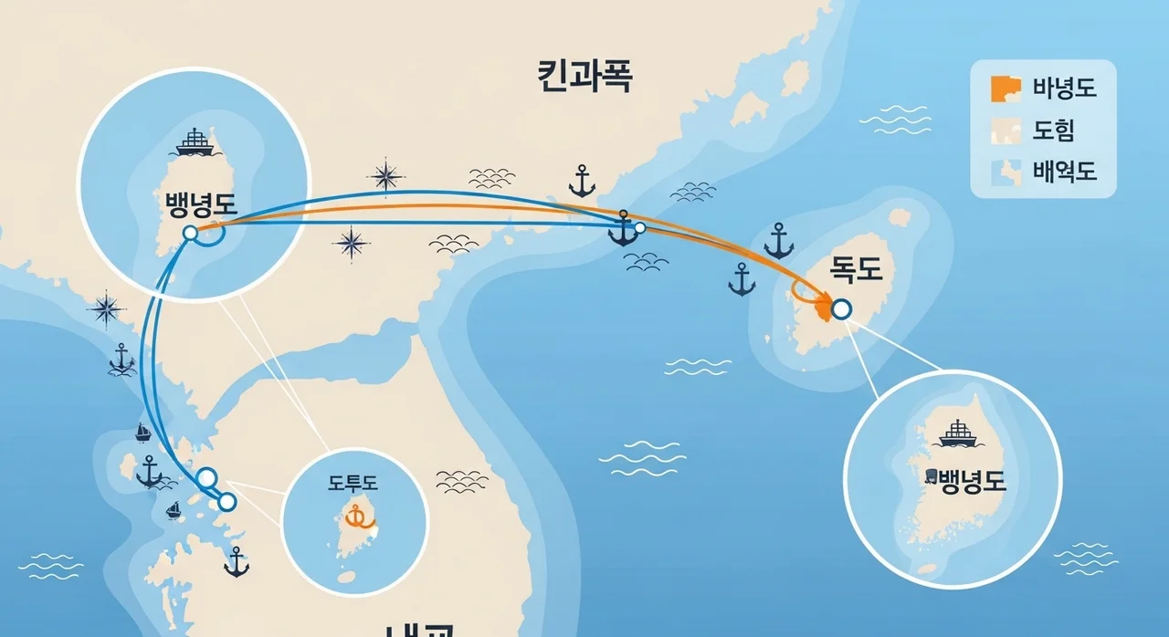 어디로 가나요? 희망하는 해양영토 대장정 코스 선택하기