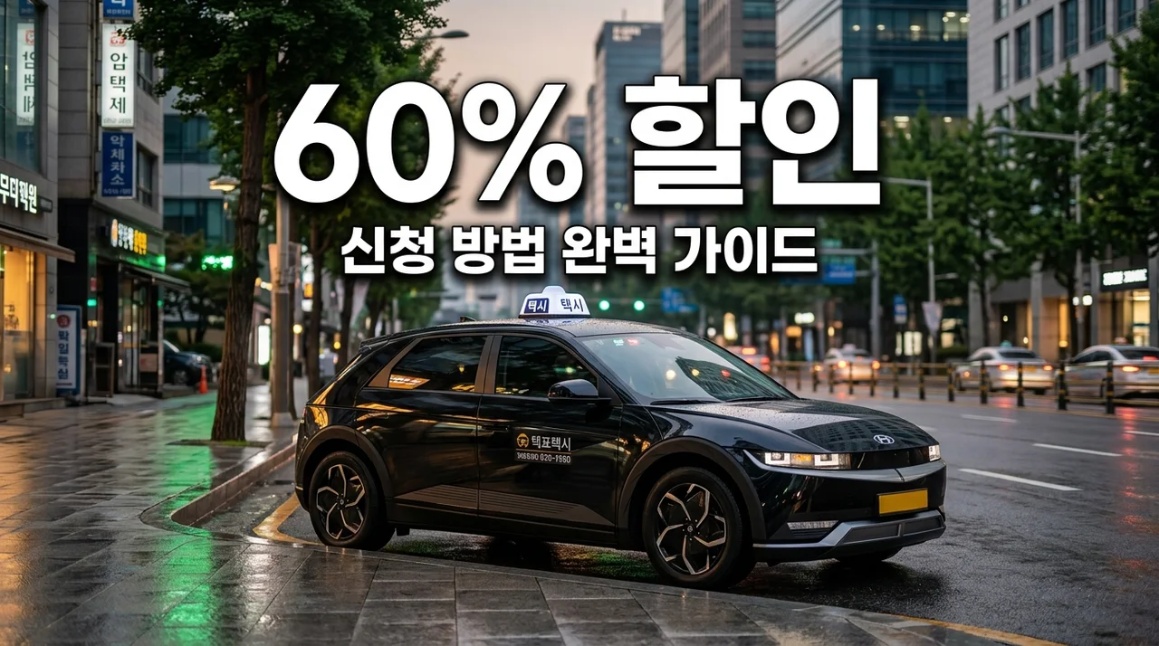 오산시 중증장애인 택시요금 60% 할인 신청 방법 및 희망플러스카드 정리