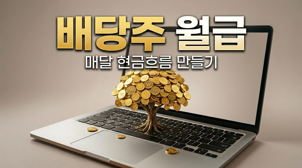 배당주 월급 만드는 법: 매달 현금흐름 창출하는 실전 투자 전략