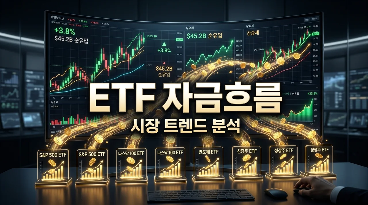 ETF 시장 자금 흐름 분석: 지금 돈이 어디로 쏠리고 있을까?