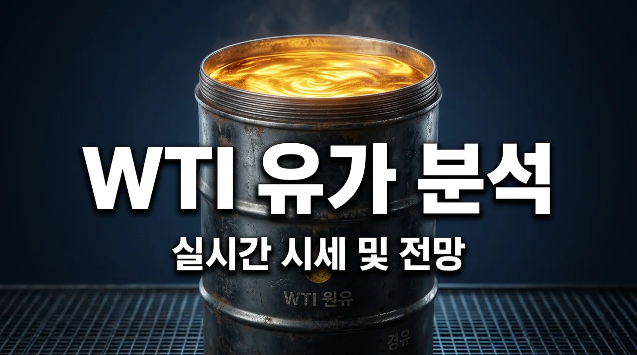 WTI유가 시세 실시간 확인 및 향후 전망 완벽 가이드 (2026년 6월)
