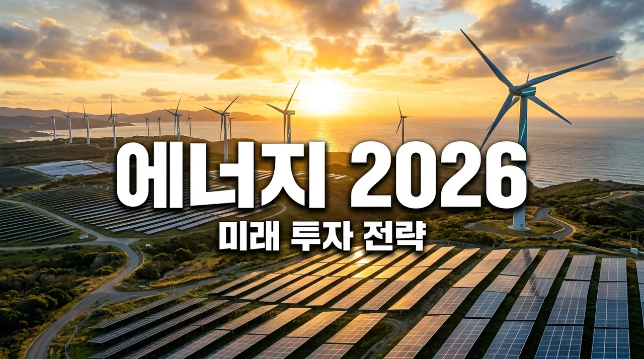 에너지 투자 전망 2026: 유망 섹터와 핵심 전략 완벽 정리