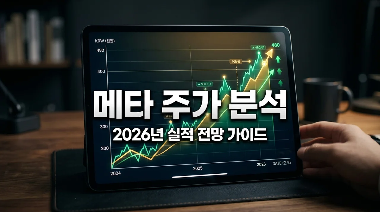 메타플랫폼스 주가 분석: 2026년 AI 수익화 전망과 적정 주가는?