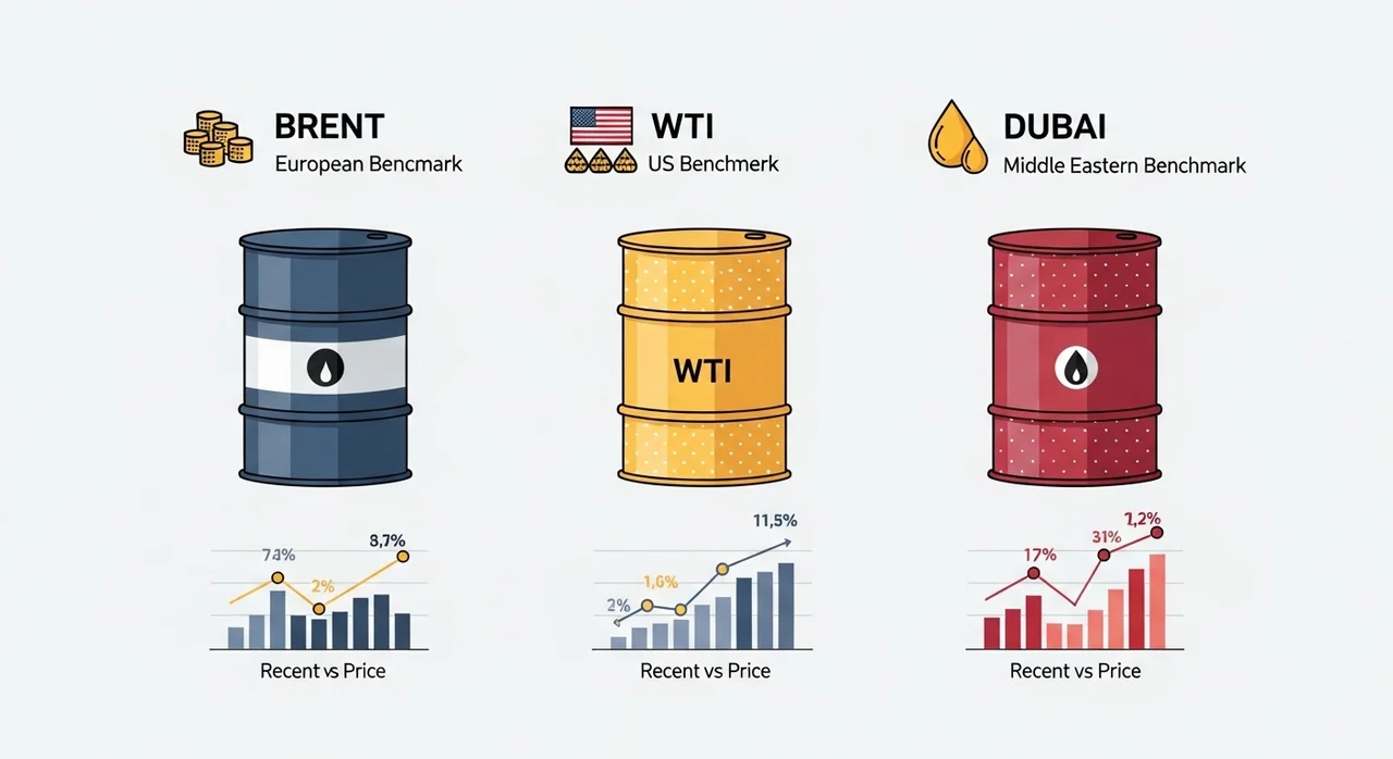 3대 국제유가 확실하게 구분하기: 브렌트, WTI, 두바이유