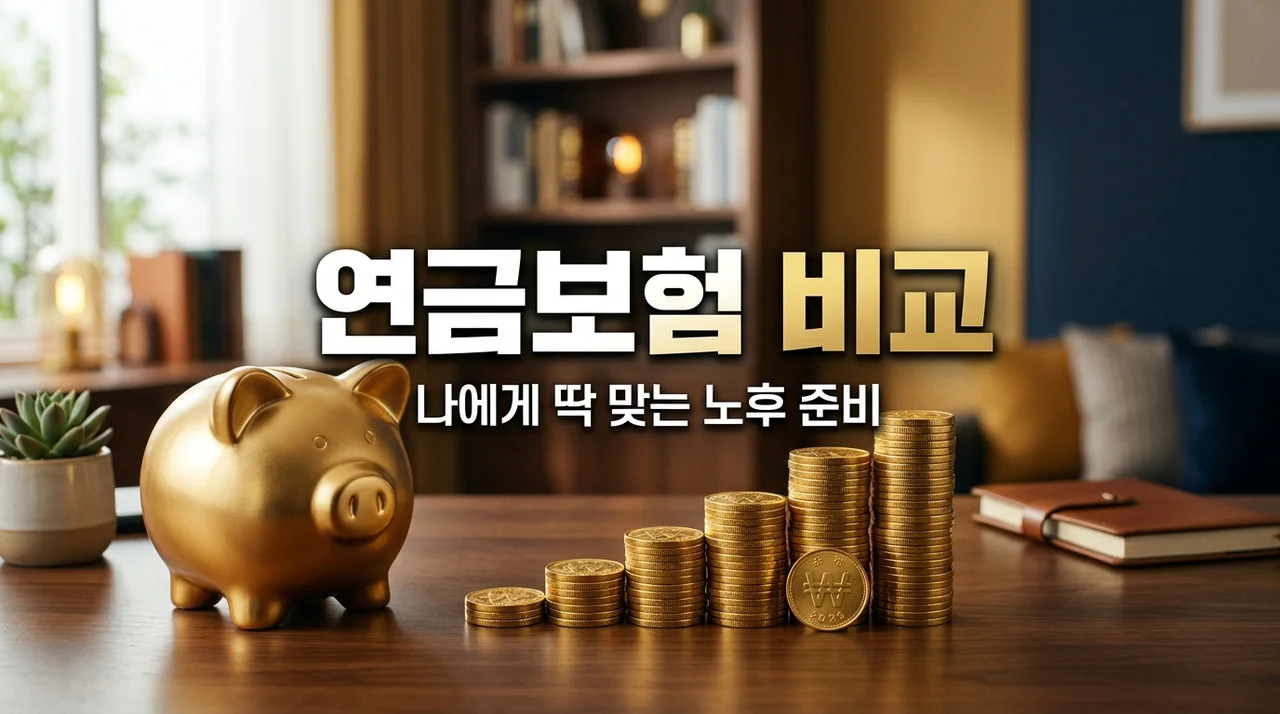 연금보험 비교 분석 가이드 세제 혜택부터 수익률 비교까지