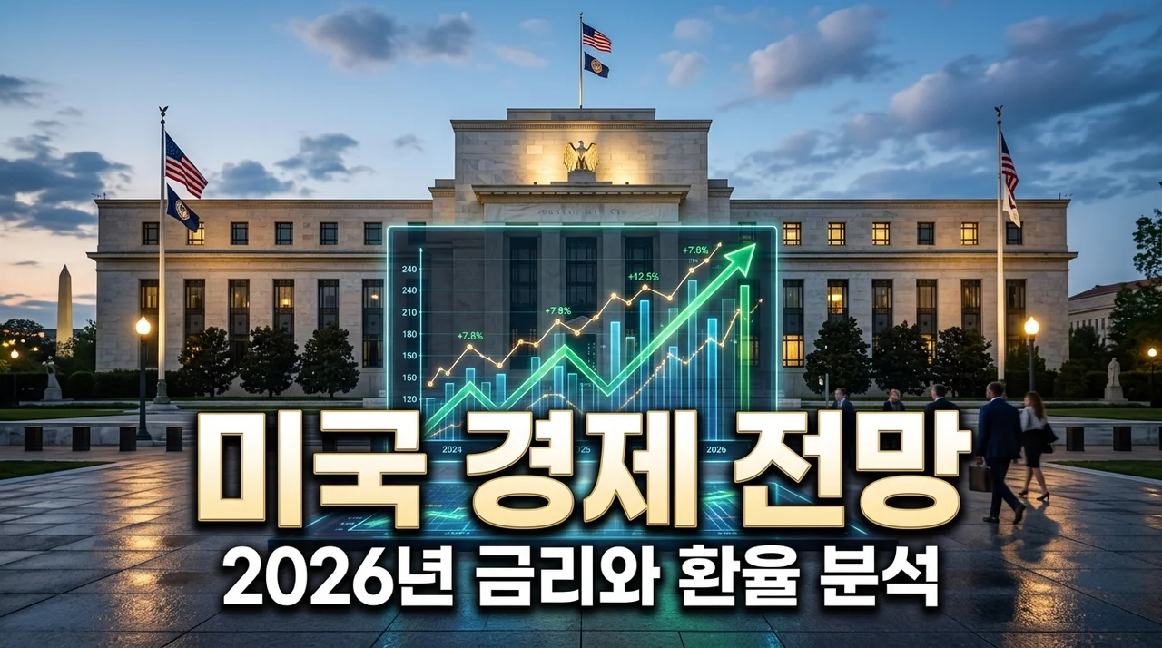 미국 경제성장률 전망, 2026년 하반기 주식과 환율 흐름 시나리오