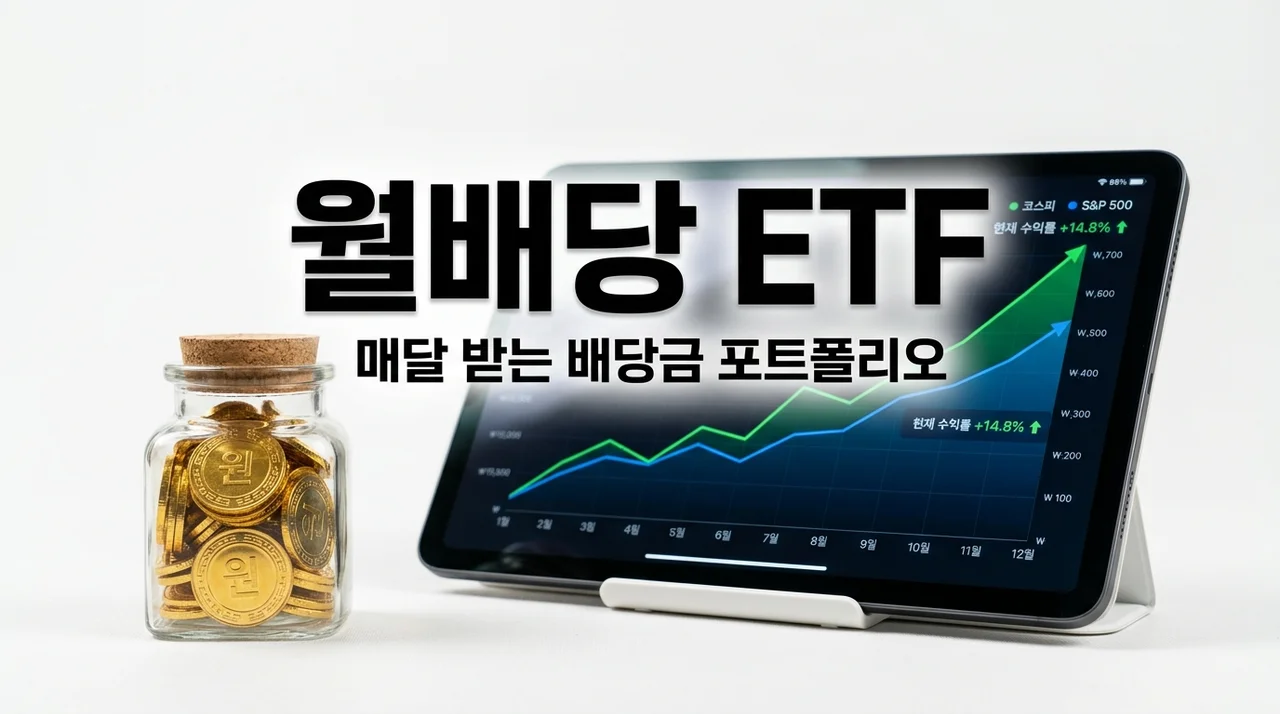 월배당 ETF 분석, 매달 100만 원 연금 만드는 추천 포트폴리오 가이드