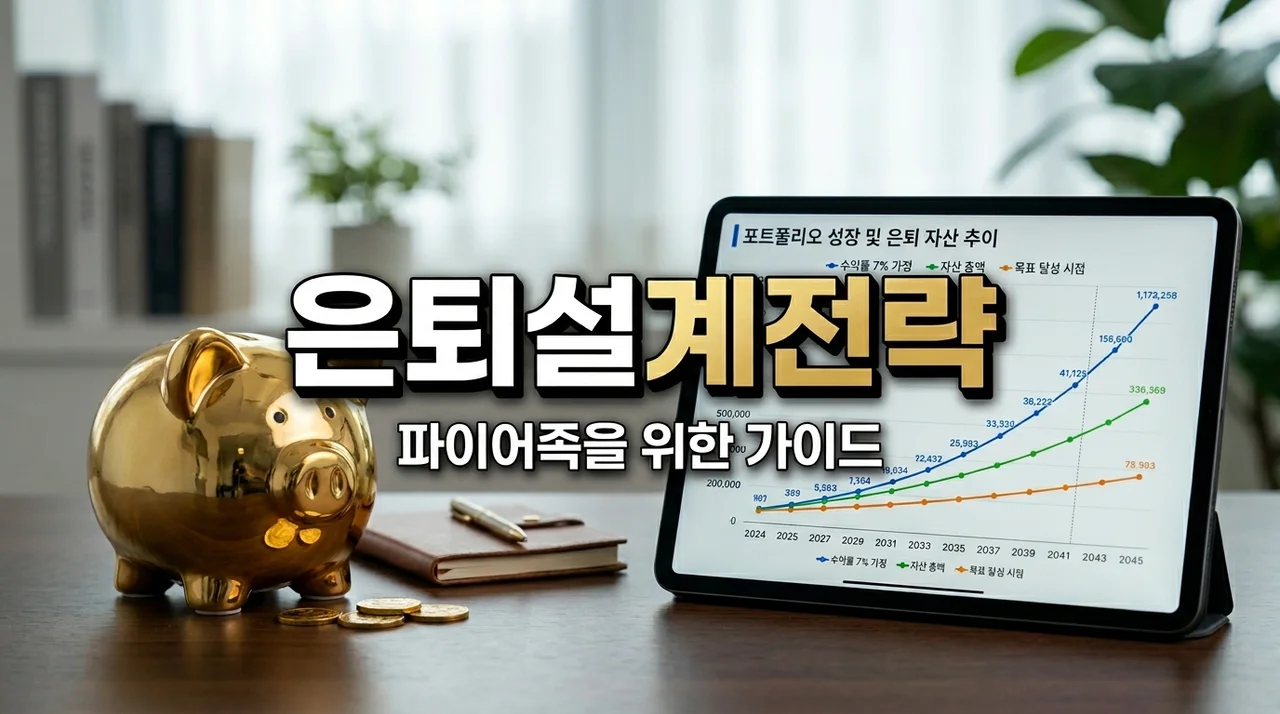 파이어족 은퇴 설계 전략, 현실적인 은퇴 자금 계산과 연금 세팅법