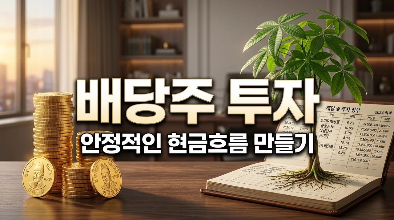 배당주 투자 전략, 안정적인 제2의 월급 만드는 현실적인 방법