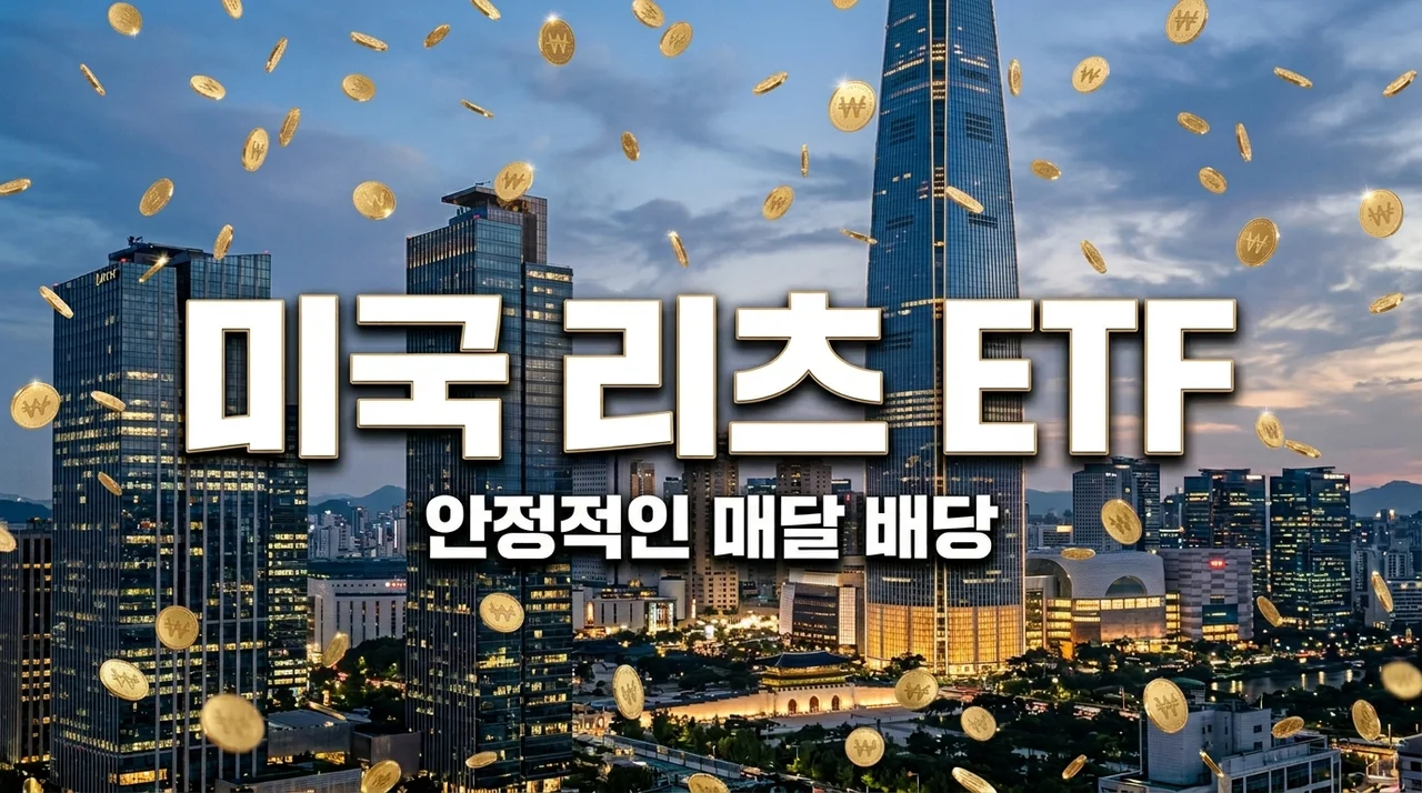 미국 리츠 ETF 추천 대장주 TOP 3 비교 분석 (VNQ SCHH SRET)
