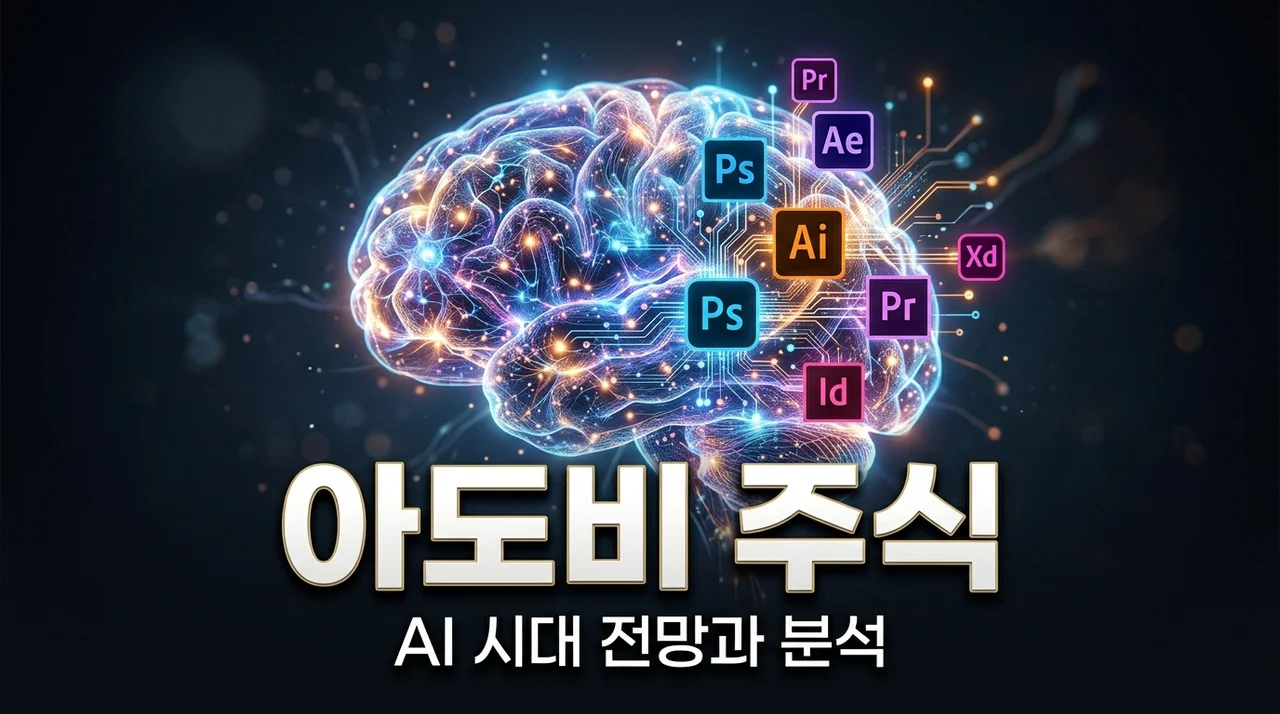 아도비 주식 분석, AI 시대에도 독점적 지위를 유지할 수 있을까?