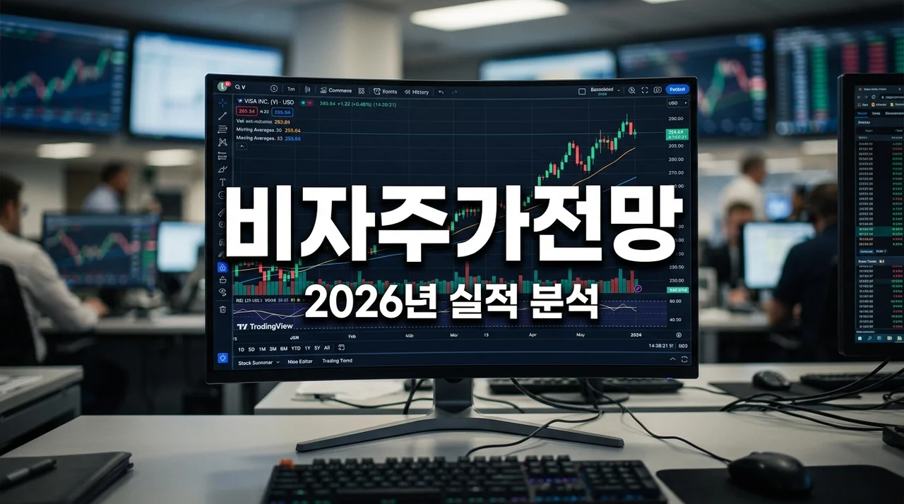 비자카드 주가 전망 2026년 이후에도 독점적 성장은 계속될까?