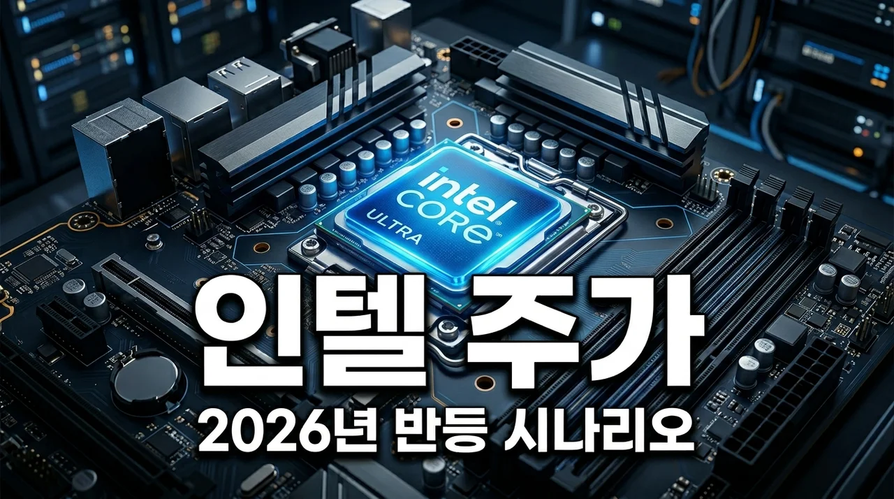 인텔 주가 전망 하락세 끝났나? 2026년 반등 시점 및 투자 전략