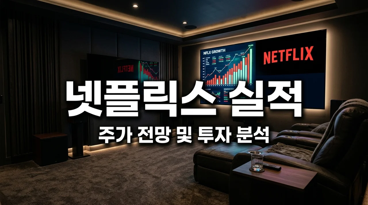 넷플릭스 실적발표 분석 주가 전망과 투자 전 핵심 체크리스트